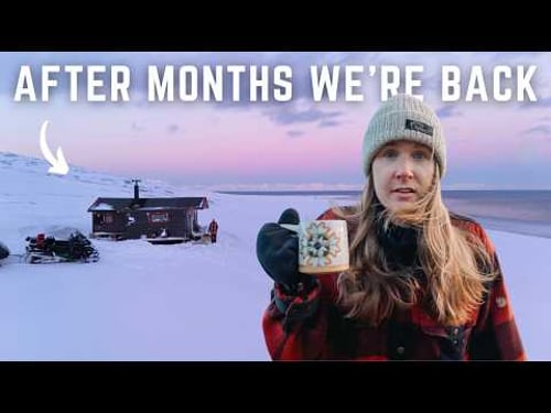 We Finally Made It Back to Our Off-Grid Cabin ︱ Svalbard