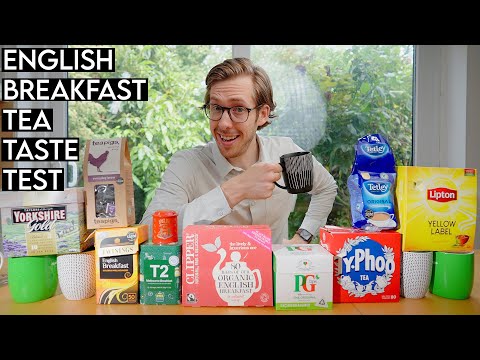 English Breakfast Tea Taste Test! | British Teas Ranked Blind!