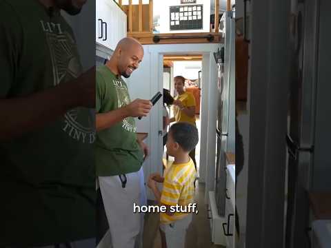 Family Downsizes to Tiny House for MORE quality time & NO mortgage