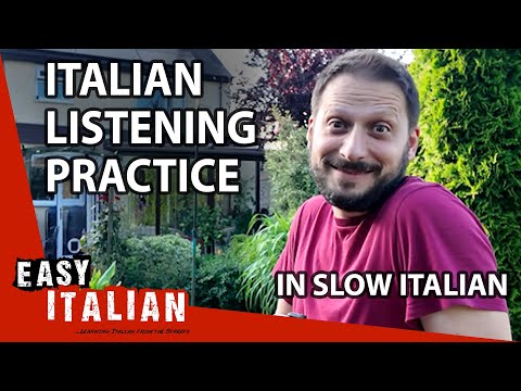 Slow Italian.... in the Garden! | Super Easy Italian 50