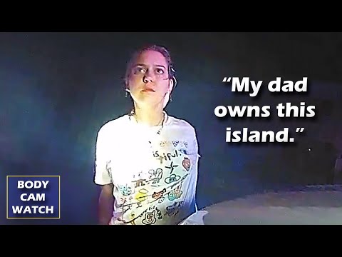 Entitled Drunk Flees in Tesla, Cries for Daddy when Caught