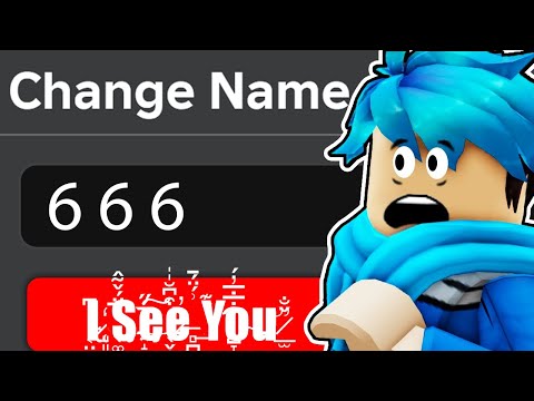 NEVER USE this NAME on ROBLOX...