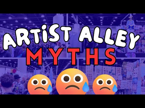 The Artist Alley Myths That Almost Ruined My First Convention 😅 #artistalley #artbusiness
