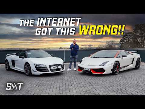 Audi R8 vs Lamborghini Gallardo – More DIFFERENT Than People Think!