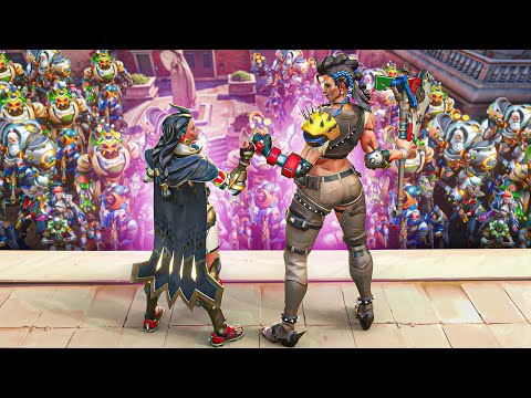 2 E-DATERS vs 10 PLAYERS, But Edaters Are BUFFED! (Overwatch 2 CHALLENGE)