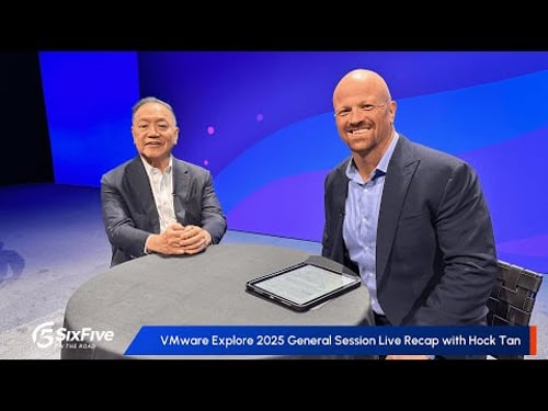 Broadcom CEO Hock Tan from VMware Explore 2025 Live Recap with Six Five on The Road