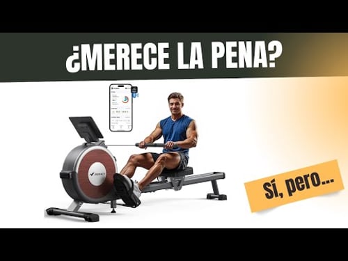 MERACH Máquina de Remo para Casa, 16 Niveles de Resistencia, Remo Magnético Silencioso con App