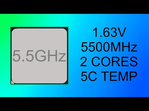 AMD FX-6300 OVERCLOCKED TO 5.5GHz!
