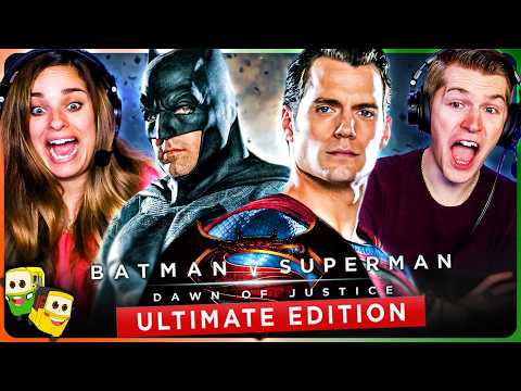 BATMAN V. SUPERMAN: Dawn of Justice ULTIMATE EDITION Movie Reaction! | First Time Watch!