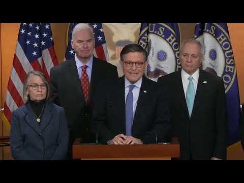 Speaker Johnson Delivers Remarks at House Leadership Press Conference