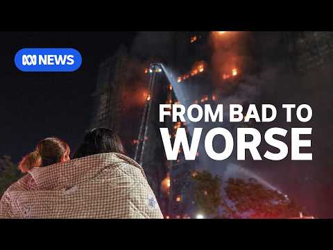 How Hong Kong's deadly apartment fire unfolded | ABC News In-Depth