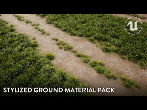 Stylized Ground Material Pack for Unreal Engine 5