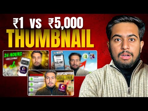 I Paid 5 Thumbnail Designers to Edit the SAME Thumbnail β Who Did It Best?