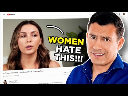 Does Your Clothing DISGUST Women? // Antonio Reacts To Courtney Ryan