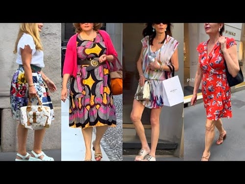 🇮🇹 Summer Fashion Trends 2025 🌞 | Casual, Chic & Trendy Looks! Milan Street Style