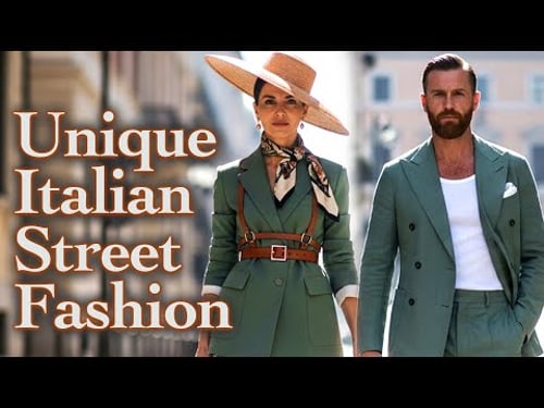 Unique Italian Street Fashion You Won’t See Anywhere Else | Summer 2025 Fashion Trends at +33°C/92°F