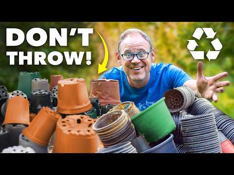 The Clever Reason Smart Gardeners Hoard Plastic Pots