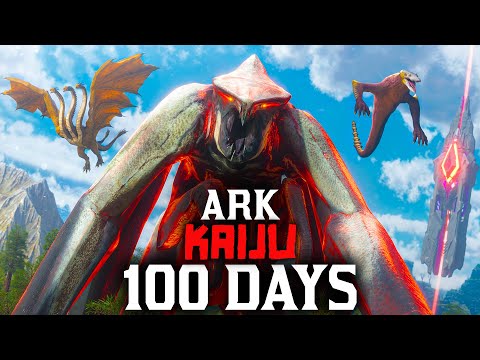 I Spent 100 Days in Kaiju Ark Ascended... Here's What Happened