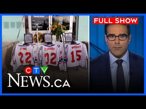 Three junior hockey players killed in crash in Alberta | CTV National News for Tuesday, Feb. 3, 2026