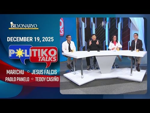 Politiko Talks | December 19, 2025