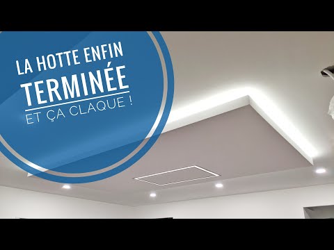 faux plafond ilot FIN... ça claque...