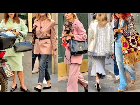 APRIL 2025 🌷ITALIAN STREET STYLE 🇮🇹BOHO STYLE SPRING OUTFITS & MILAN SHOPPING 🛍️ #vanityfair