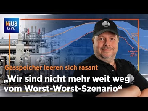 Gasspeicher: Regierung schweigt zur drohenden Energie-Katastrophe | NIUS Live vom 29.01.2026