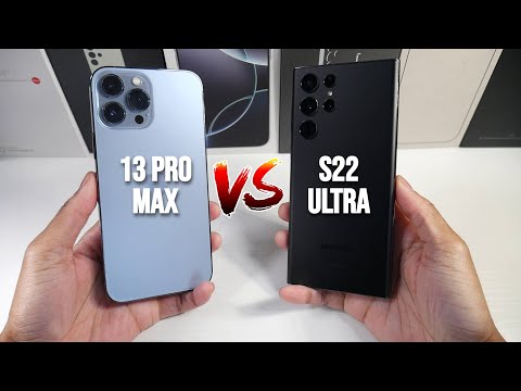 Samsung Galaxy S22 Ultra VS iPhone 13 Pro Max In 2025 (Camera Comparison, PUBG & Display & Speed)