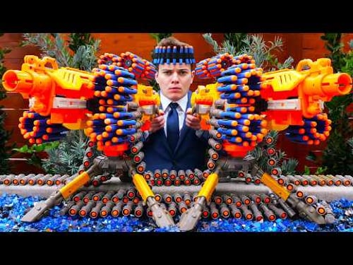 Nerf War: Million Subscribers Battle 2