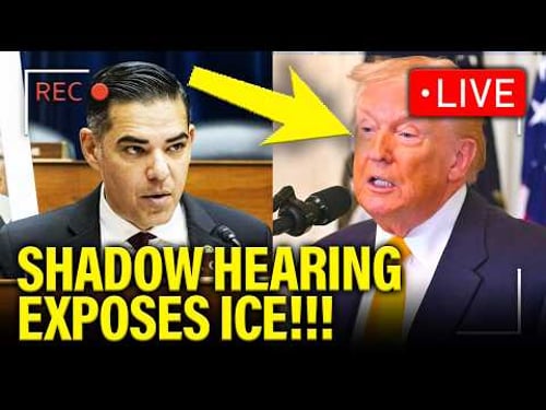 LIVE: Dems Hold MAJOR SHADOW HEARING on Trump ICE TERROR