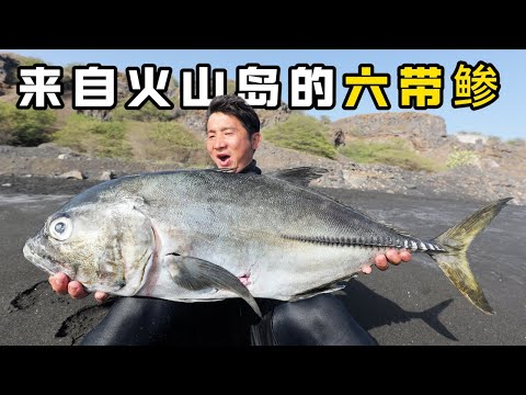 《佛得角》第二集:这火山岛的海货资源无敌好,大龙虾抓到手软不说,还让我解锁了米级的新鱼种,做成鱼丸后根本不够吃! #抓龙虾 #潜水 #火山 #非洲 #大西洋 #犀牛虾 #海鮮 #六带鲹