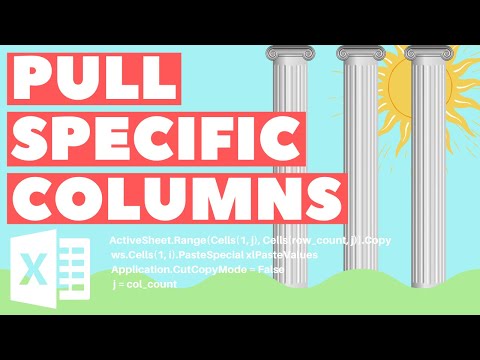 Excel VBA Macro: Pull Specific Columns from Another Workbook (Based on Header Values) Dynamically