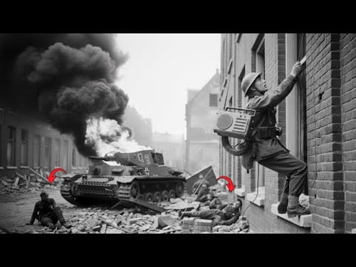 When His Radio Was The Only One Working — He Destroyed 11 Panzers to Save 600 Paratroopers