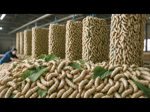 China’s Manufacturing Millions Of Tons Of Silk Are Woven Into The Most Exquisite Fabrics On Earth