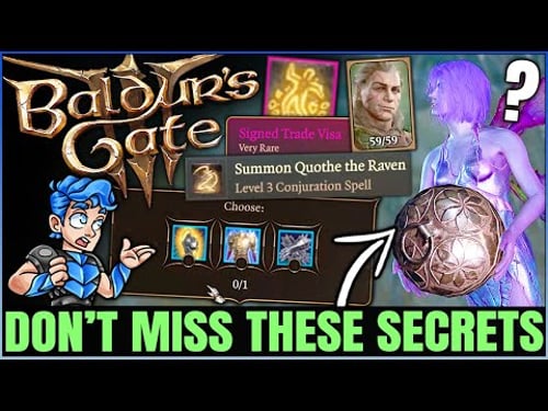 Baldur's Gate 3 - 17 IMPORTANT Things You Need to Do Early in Act 2 - Best Weapon, Secret & More!