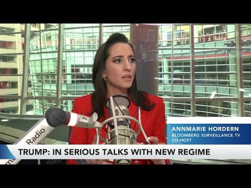 Iran Wants to Settle, Says Trump in Conversation with Bloomberg