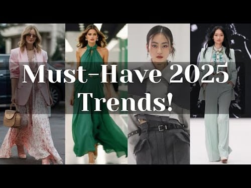Spring/Summer 2025 Fashion Trends That Will Take Your Style to the Next Level!
