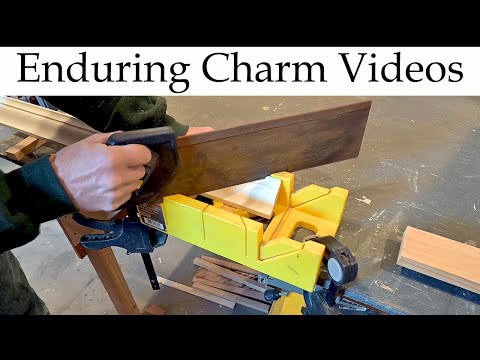 Coping Crown Moulding With No Power Tools!