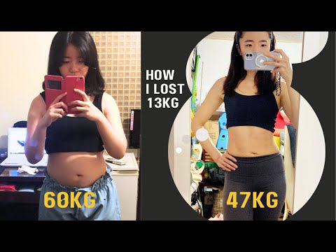 從60kg瘦到47kg‼️體脂降16%❤️🔥我的減脂之路&飲食訣竅!|Celina's Digu