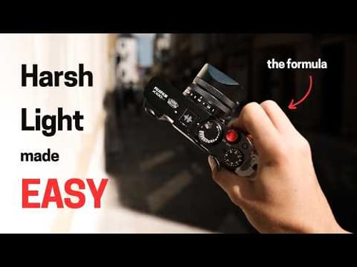 Shooting in Harsh Light is HARD. This video will make it EASY.