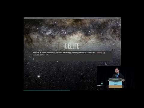 Jason Myers: Introduction to SQLAlchemy Core - PyCon 2014