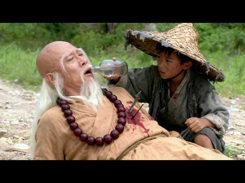 功夫電影!小乞丐好心救老和尚,沒想到他是功夫大師,傳授他絕世武功,命運就此扭轉!