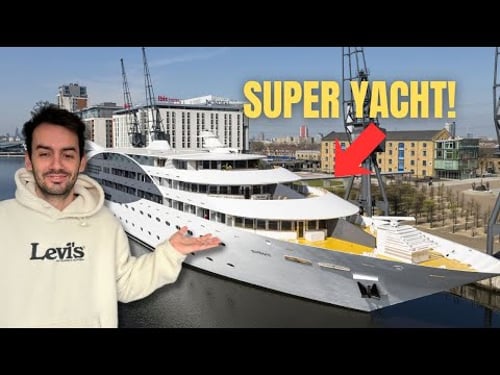 We stayed in a SUPER YACHT hotel