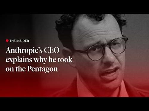 Anthropic’s CEO explains why he took on the Pentagon