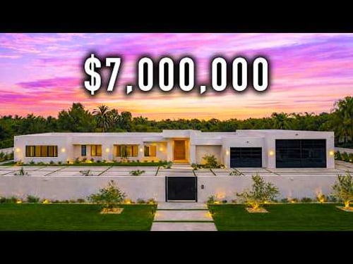 Touring this MASSIVE $7M Single-Story Mansion!