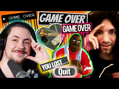 Watching ourselves RAGE QUIT games! - Game Grumps Compilations