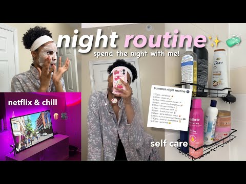 my PRODUCTIVE night time routine! π§Έ skincare, unwind with me, etc!