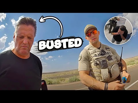 60 year old man pulled over with 44k FENTANYL pills. Has major withdrawal. BODYCAM
