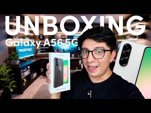 Galaxy A56 5G: ¿el mejor gama media 2025? (Unboxing en español)