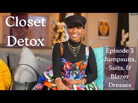 My 2025 Closet Detox | Episode 3 | Jumpsuits, Suits & Blazer Dresses | Closet Purge